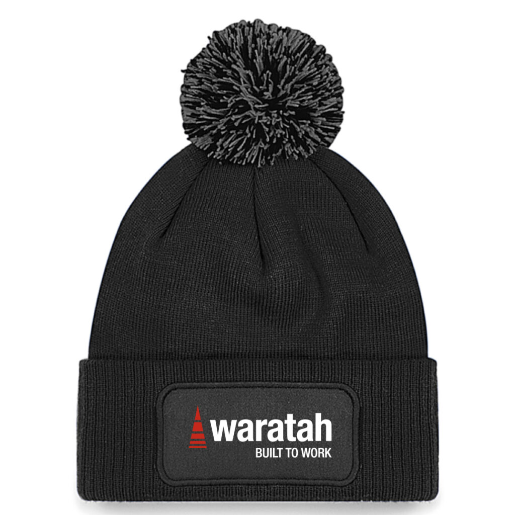 Waratah Pom Pom Beanie